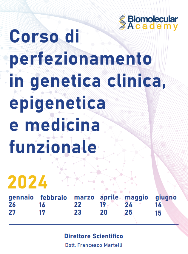 Corso di perfezionamento in genetica clinica, epigenetica e medicina funzionale 2024